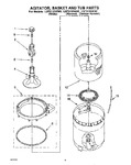 Diagram for 04 - Agitator, Basket And Tub