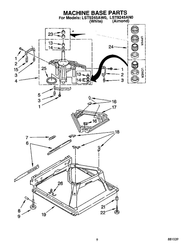 Diagram for LST9245AW0