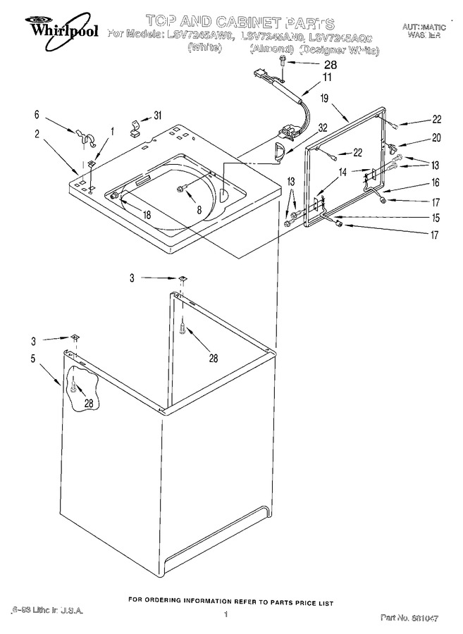 Diagram for LSV7245AN0