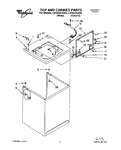 Diagram for 01 - Top And Cabinet, Lit/optional