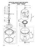 Diagram for 04 - Agitator, Basket And Tub