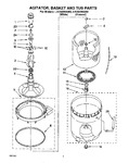 Diagram for 04 - Agitator, Basket And Tub