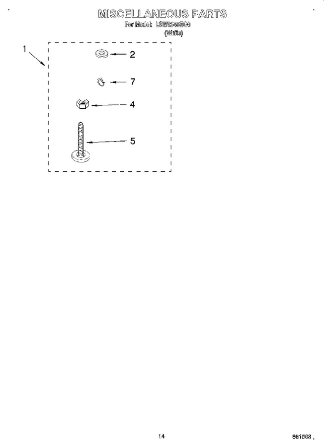 Diagram for LSW9245EQ0