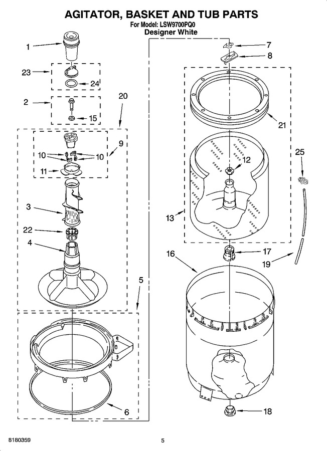 Diagram for LSW9700PQ0