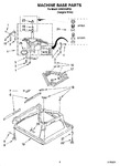 Diagram for 05 - Machine Base Parts