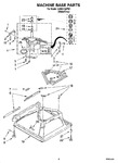 Diagram for 05 - Machine Base Parts