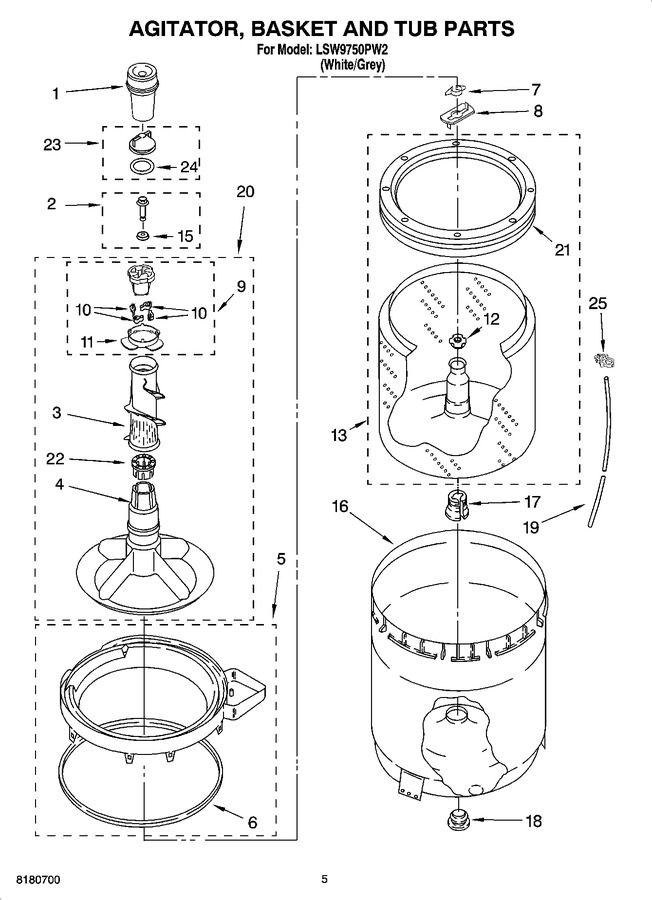 Diagram for LSW9750PW2