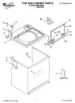 Diagram for 01 - Top And Cabinet Parts