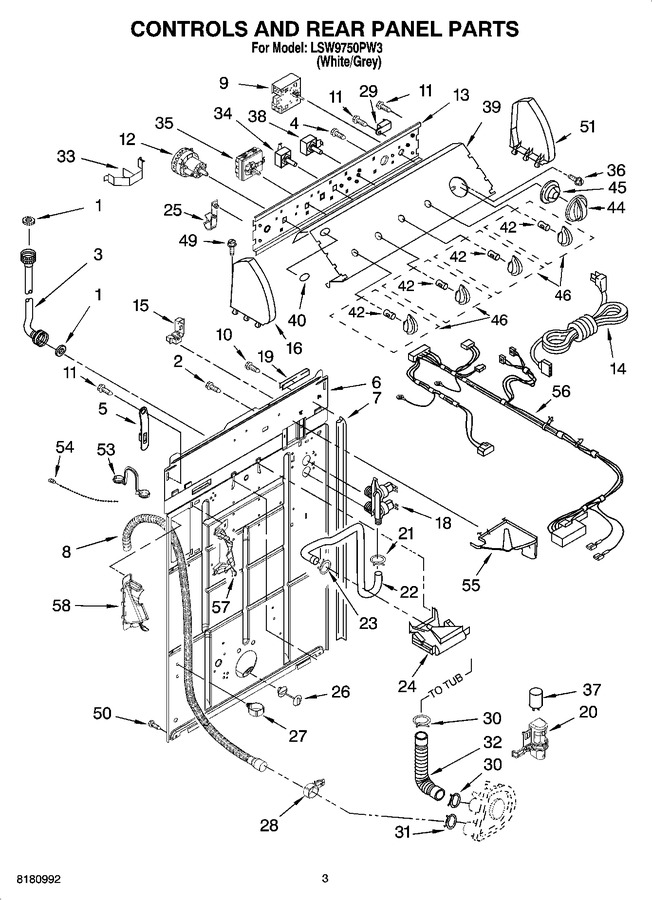 Diagram for LSW9750PW3