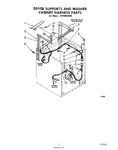 Diagram for 04 - Dryer Supports, Washer Cabinets Har