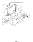 Diagram for 07 - Washer Top And Lid