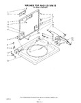 Diagram for 07 - Washer Top And Lid