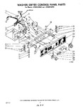 Diagram for 02 - Washer/dryer Control Panel