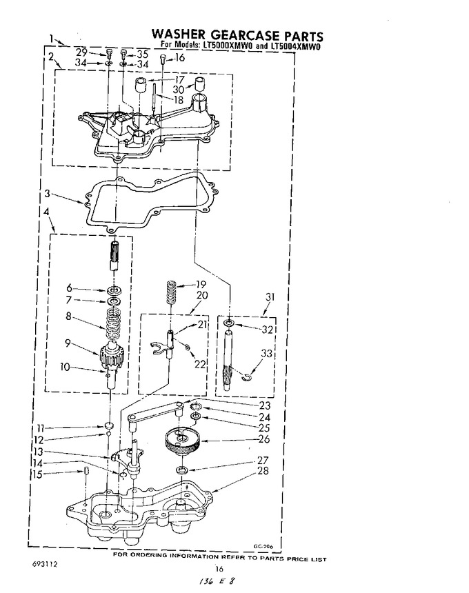 Diagram for LT5004XMW0