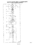 Diagram for 14 - Washer Basket Drive And Brake