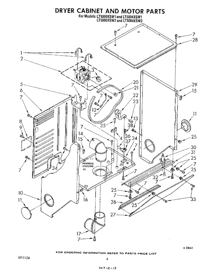 Diagram for LT5000XSW2