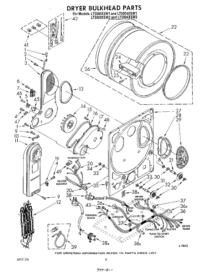 Diagram for LT5000XSW2