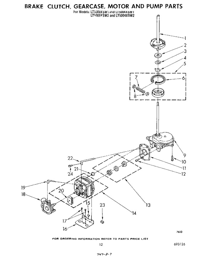 Diagram for LT5000XSW1