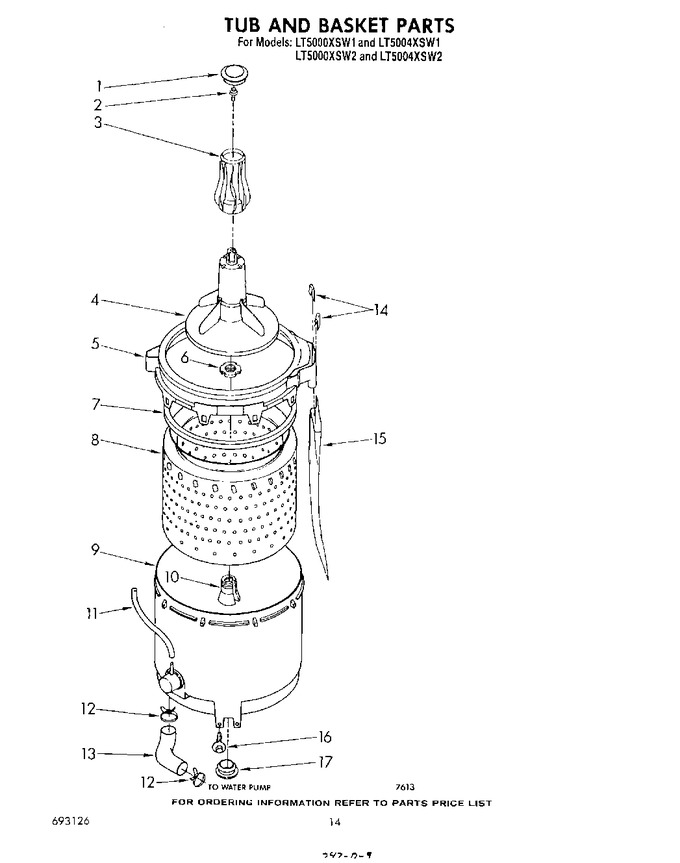 Diagram for LT5000XSW2