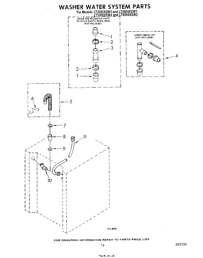 Diagram for LT5004XSW2