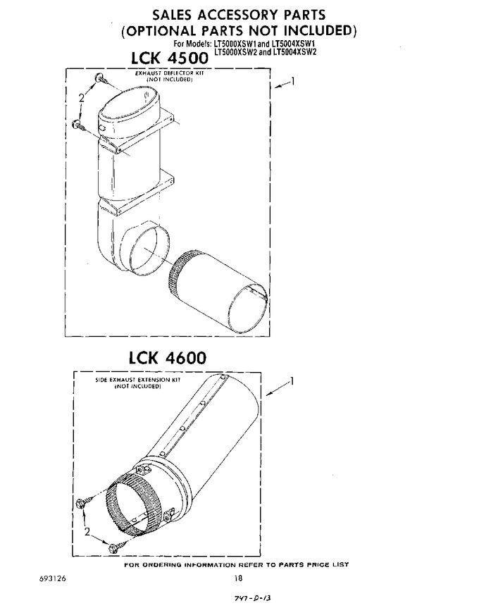 Diagram for LT5000XSW2