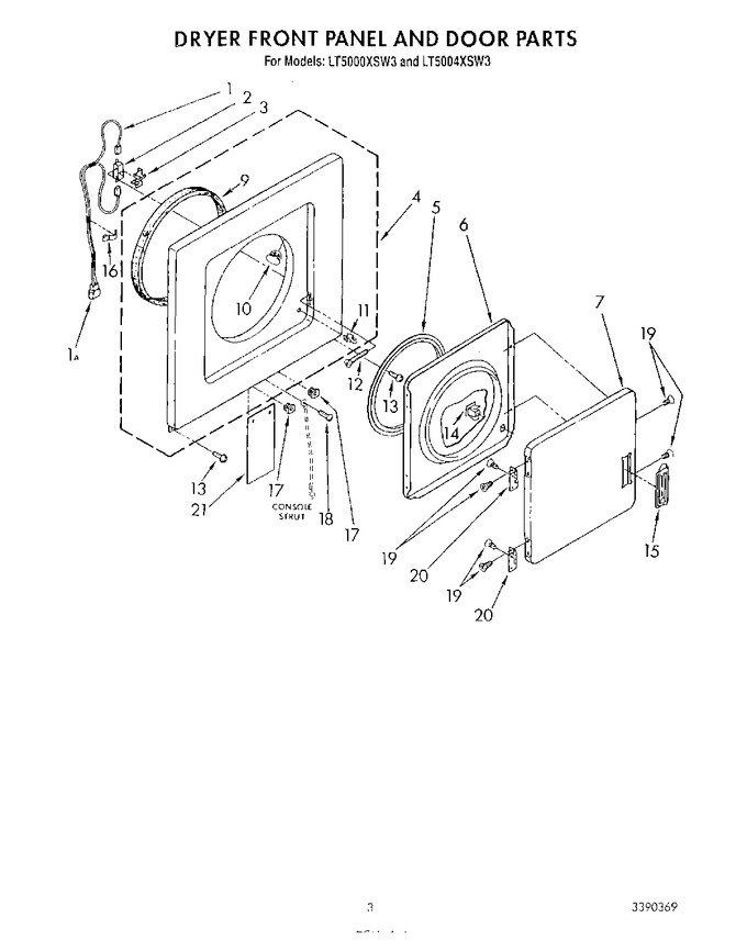 Diagram for LT5000XSW3