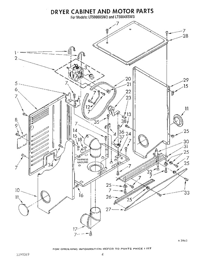 Diagram for LT5000XSW3