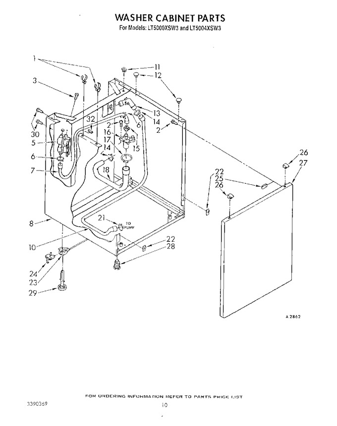 Diagram for LT5004XSW3