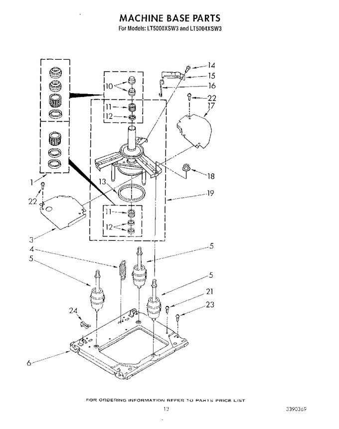 Diagram for LT5000XSW3