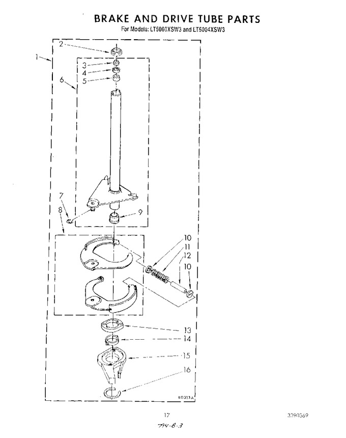 Diagram for LT5000XSW3