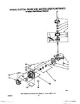 Diagram for 09 - Brake, Clutch, Gearcase, Motor And Pump