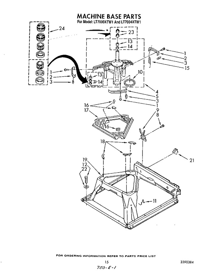 Diagram for LT7000XTN1