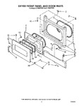 Diagram for 03 - Dryer Front Panel And Door