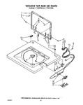 Diagram for 07 - Washer Top And Lid