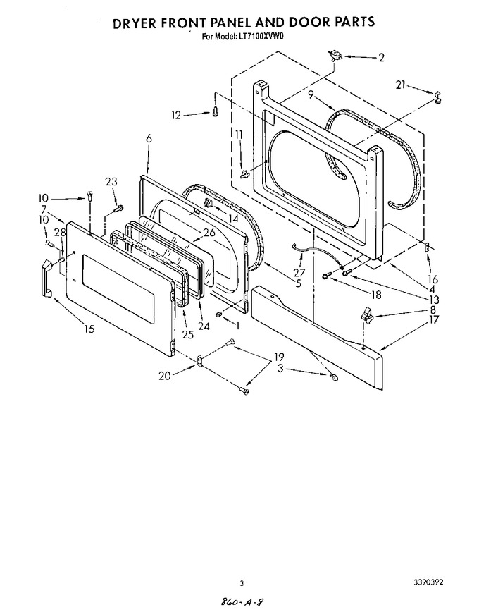 Diagram for LT7100XVN0