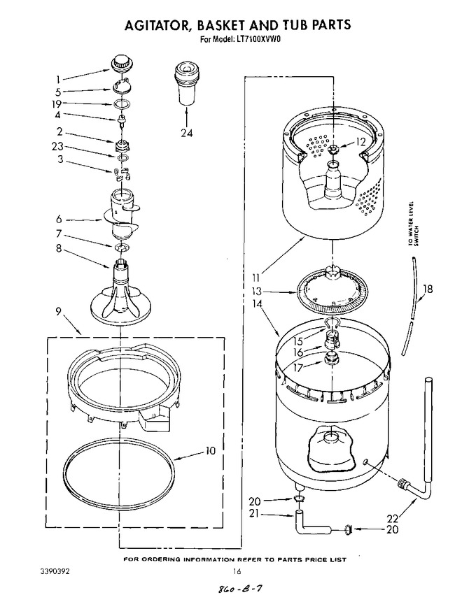 Diagram for LT7100XVN0