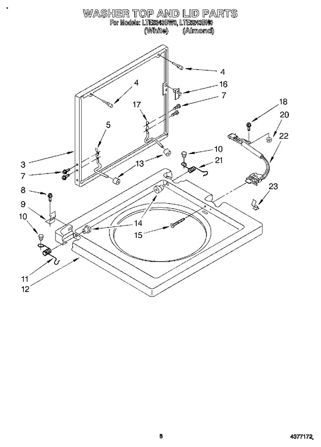 Diagram for LTE5243BW0