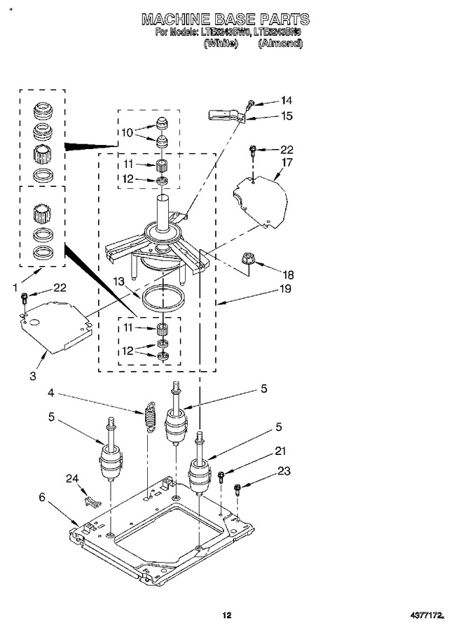 Diagram for LTE5243BW0