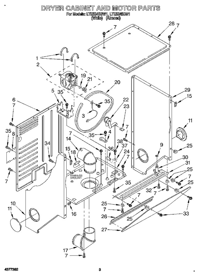 Diagram for LTE5243BW1