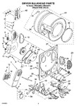 Diagram for 04 - Dryer Bulkhead Parts