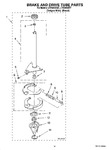 Diagram for 13 - Brake And Drive Tube Parts