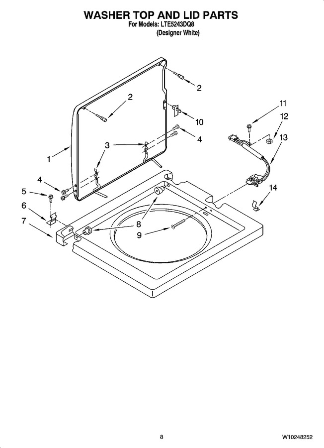 Diagram for LTE5243DQ8