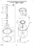 Diagram for 10 - Agitator, Basket And Tub