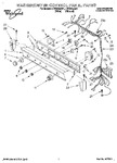 Diagram for 01 - Washer/dryer Control Panel