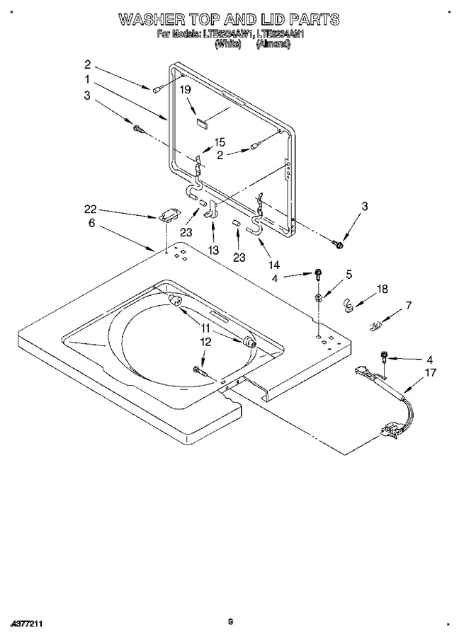 Diagram for LTE6234AW1