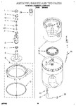 Diagram for 10 - Agitator, Basket And Tub