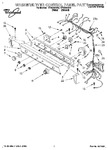 Diagram for 01 - Washer/dryer Control Panel