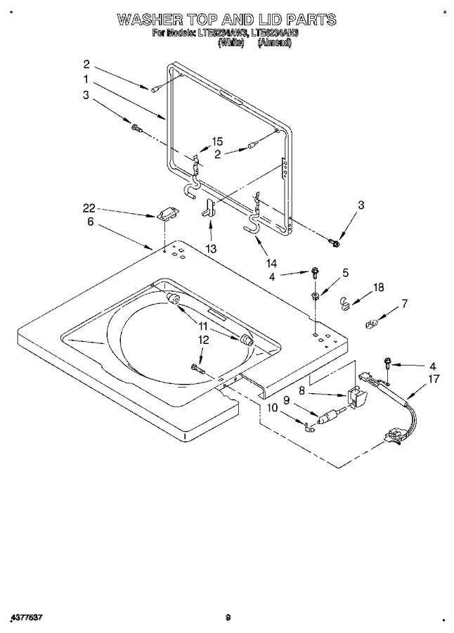 Diagram for LTE6234AW3