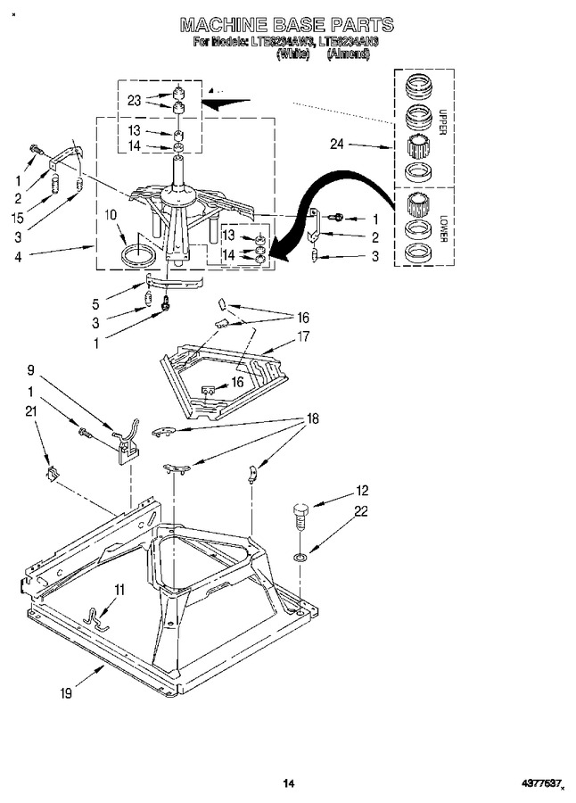 Diagram for LTE6234AW3