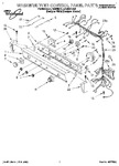 Diagram for 01 - Washer/dryer Control Panel